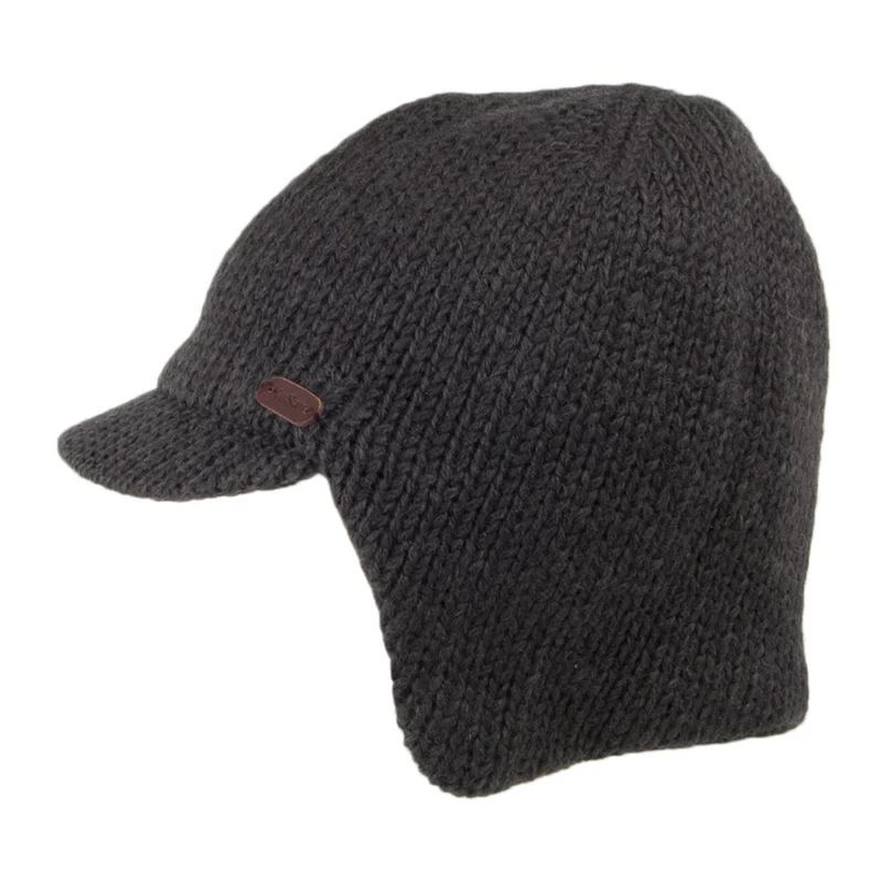 Bonnet à Visière et Protège-Oreilles gris KUSAN