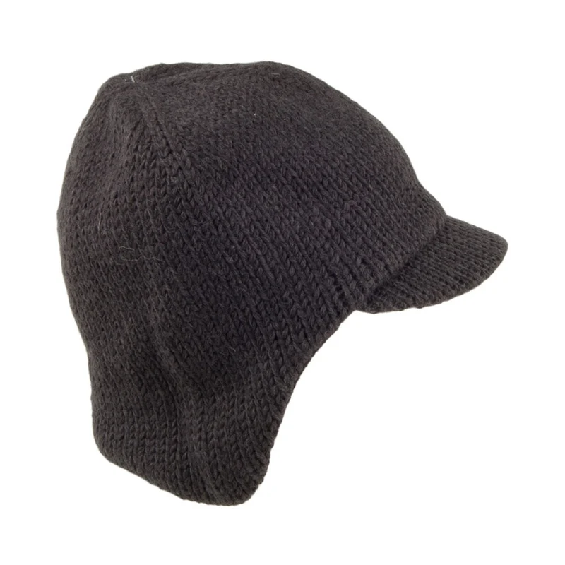 Bonnet à Visière et Protège-Oreilles gris KUSAN