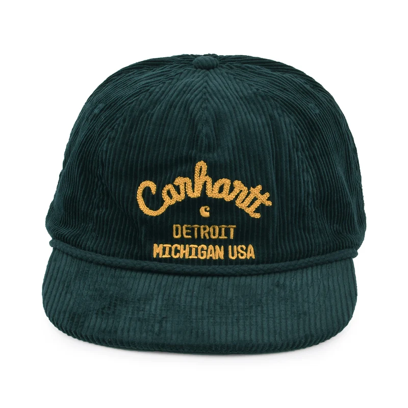 Casquette en Velours Côtelé Dennis forêt CARHARTT WIP