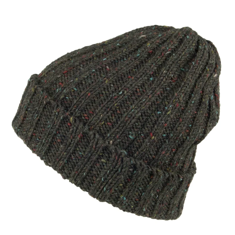 Bonnet à Revers en Laine Kilcarra forêt HIGHLAND 2000