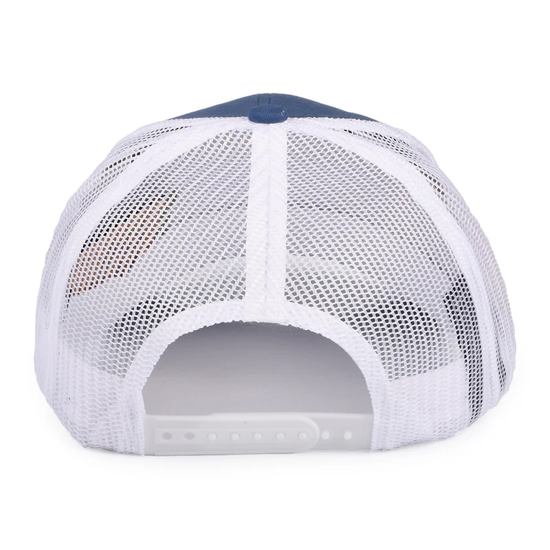 Casquette Trucker Crest NetPlus MP bleu ardoise-blanc BRIXTON