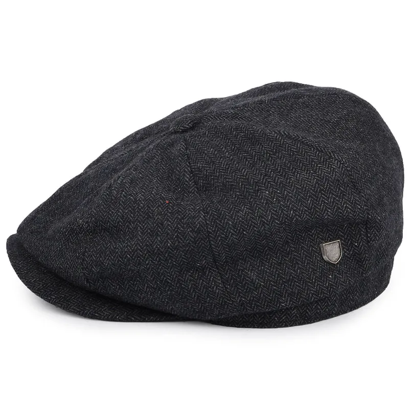Casquette Gavroche Ample Brood bleu marine-blanc BRIXTON