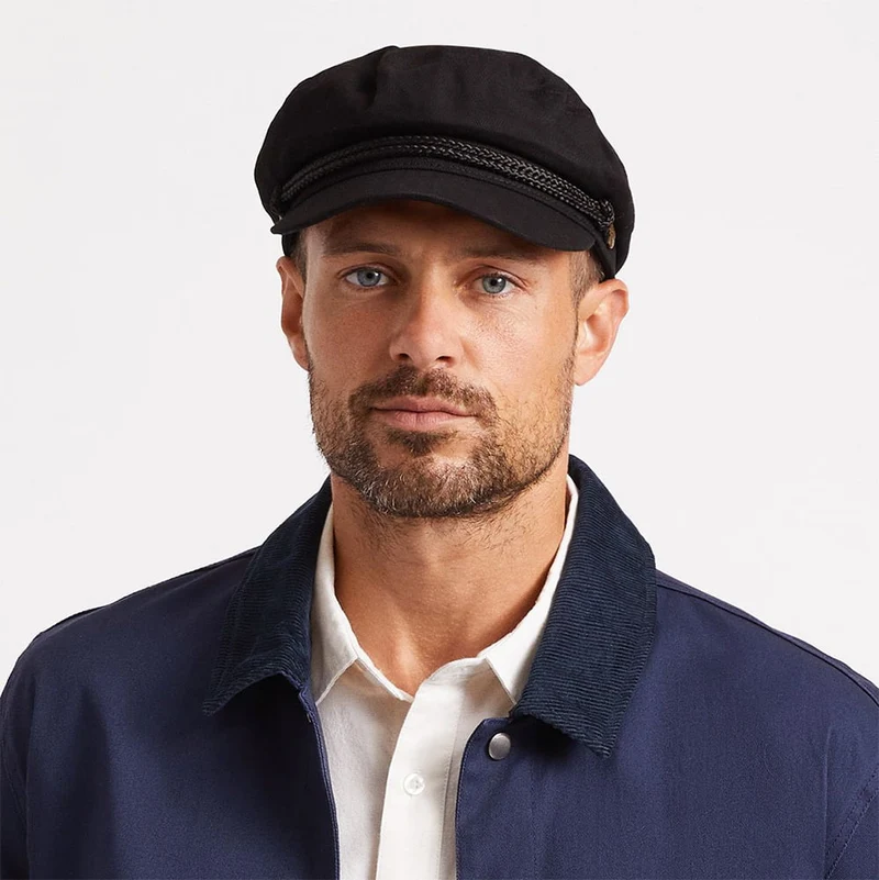 Casquette de Marin Fiddler noir BRIXTON