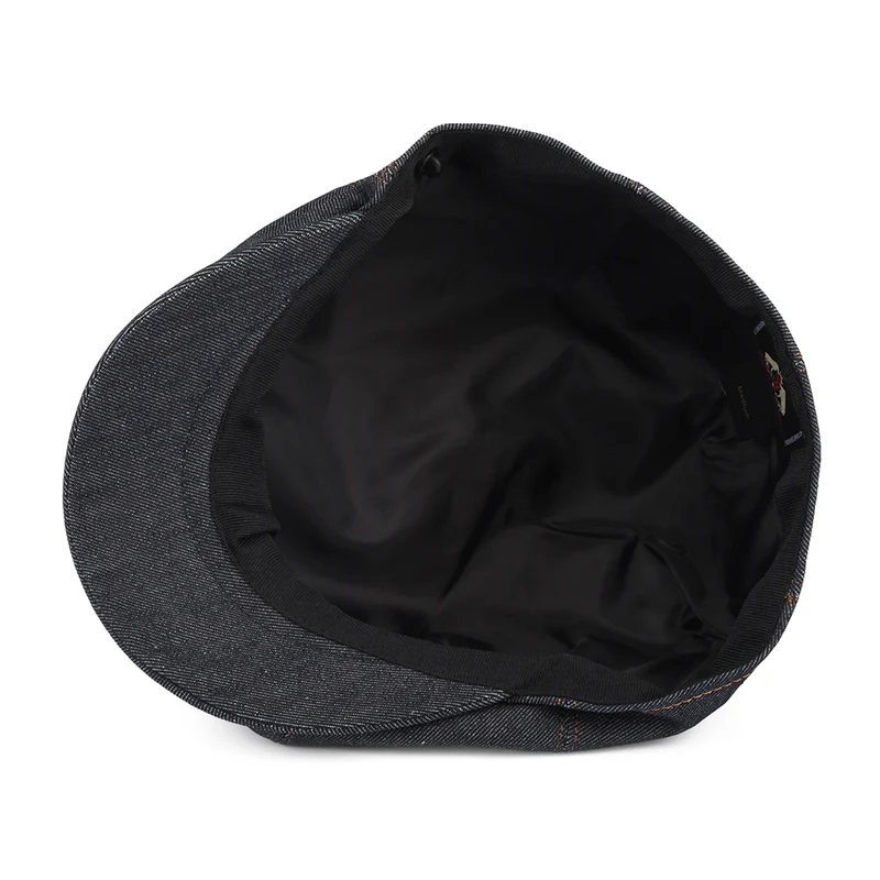 Casquette Gavroche en Jean bleu foncé JAXON & JAMES