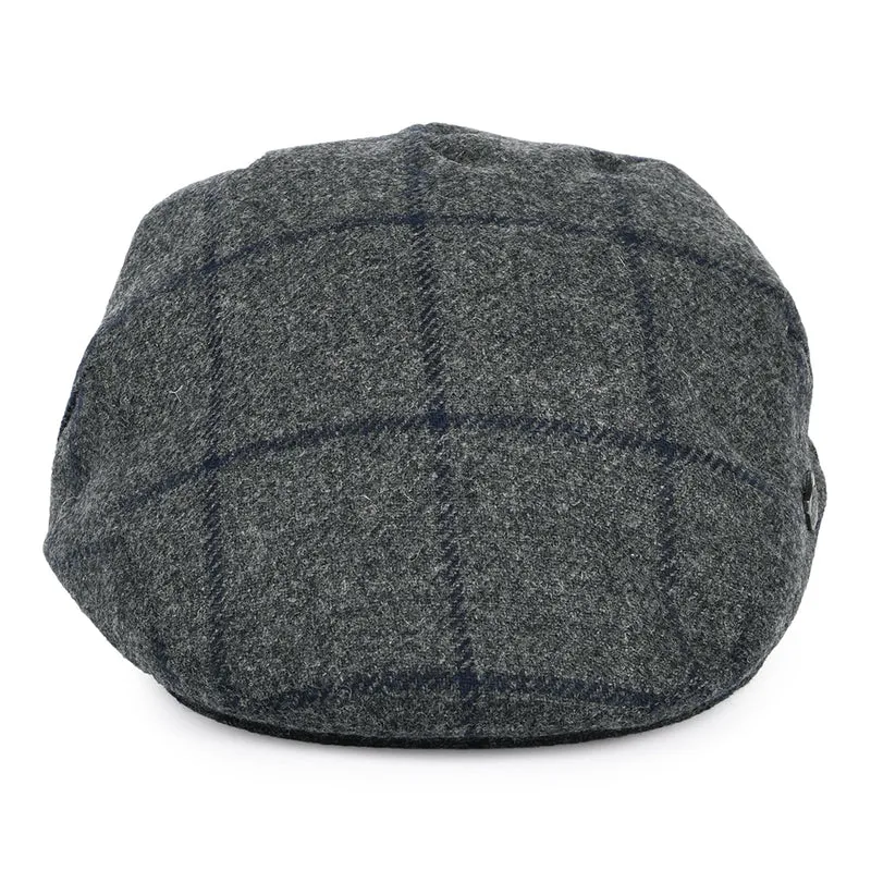 Casquette Plate en Moon à Carreaux Cambridge gris FAILSWORTH