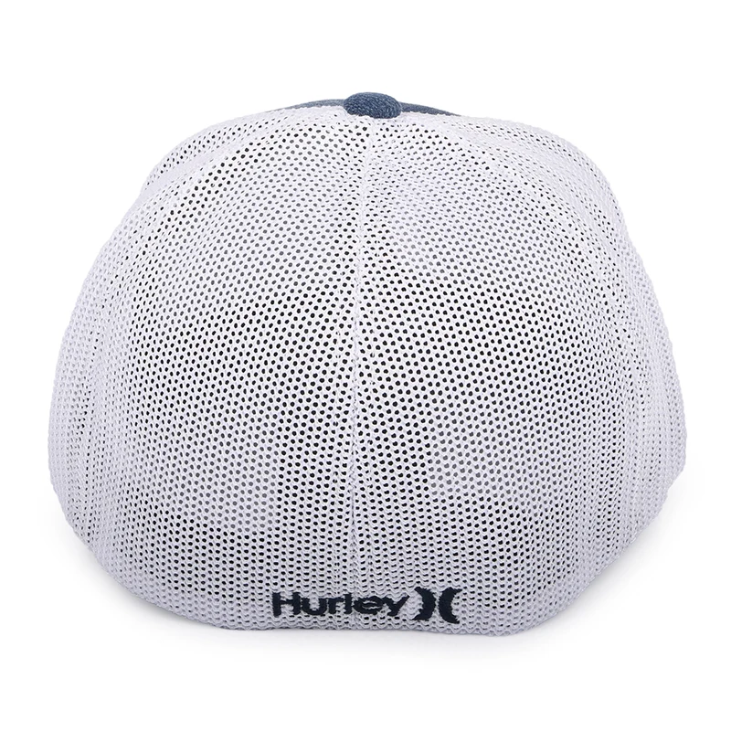 Casquette Flexfit Icon Textures bleu marine-blanc HURLEY