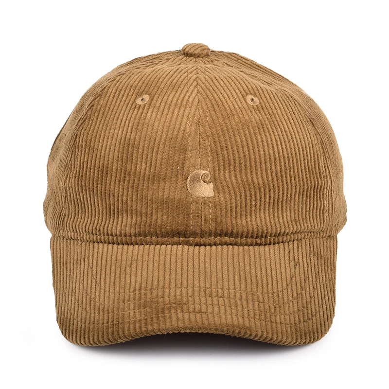 Casquette en Velours Côtelé Harlem marron CARHARTT WIP