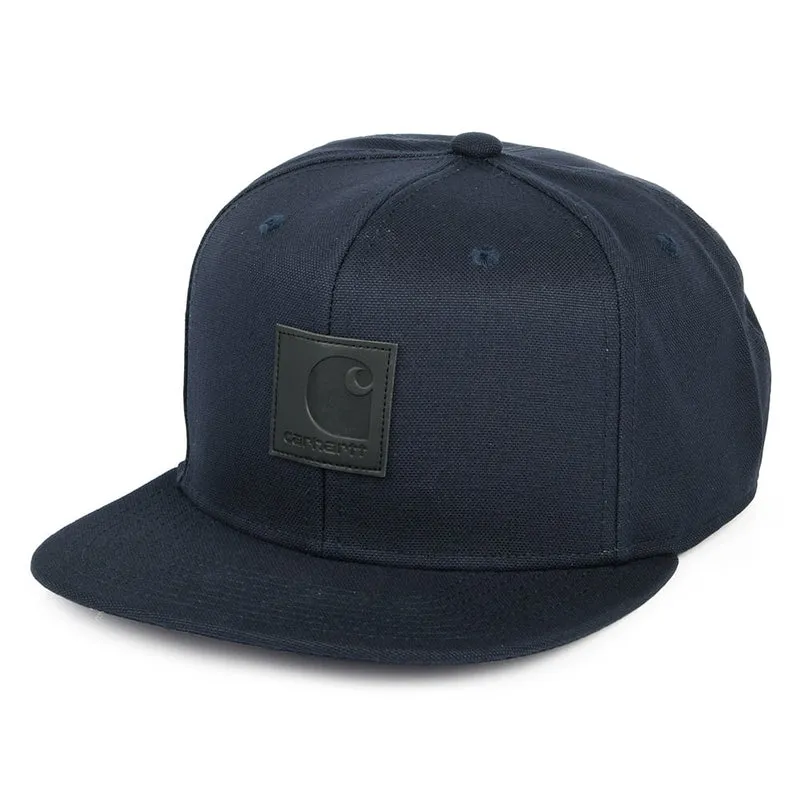 Casquette Snapback Logo bleu marine foncé CARHARTT WIP