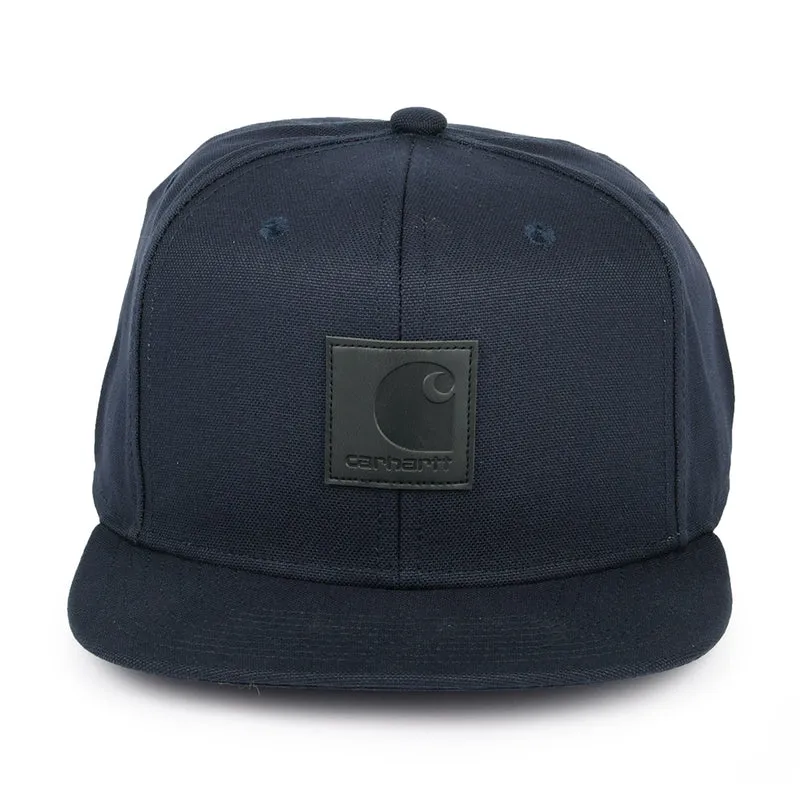 Casquette Snapback Logo bleu marine foncé CARHARTT WIP
