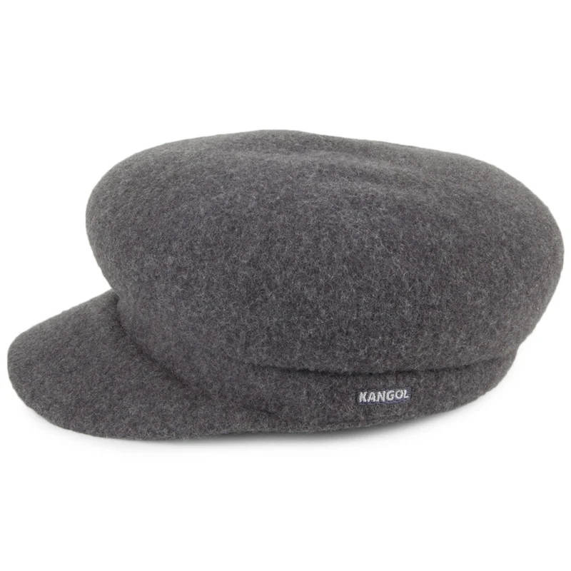 Casquette de Marin en Laine Enfield flanelle foncée KANGOL