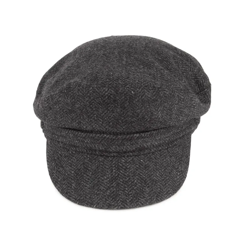 Casquette de Marin à Chevrons anthracite JAXON & JAMES - VENTE EN GROS