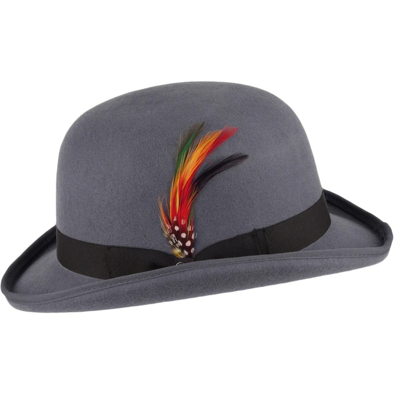 Chapeau Melon gris JAXON & JAMES - VENTE EN GROS