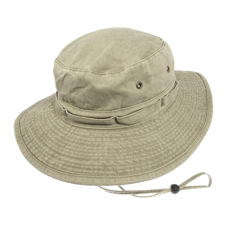 Chapeau Bob Simple Pliable à Bord Large mastic - VENTE EN GROS