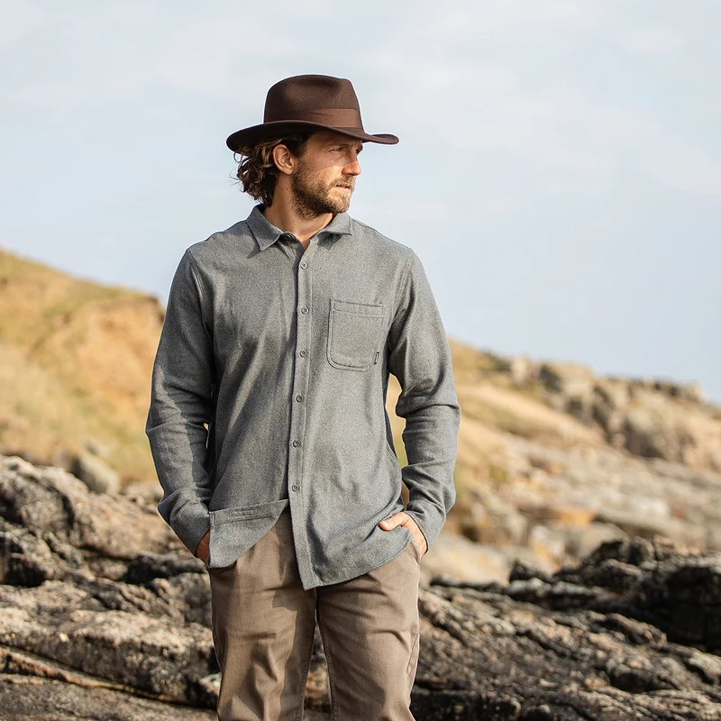 Chapeau Fedora Ford marron JAXON & JAMES - VENTE EN GROS