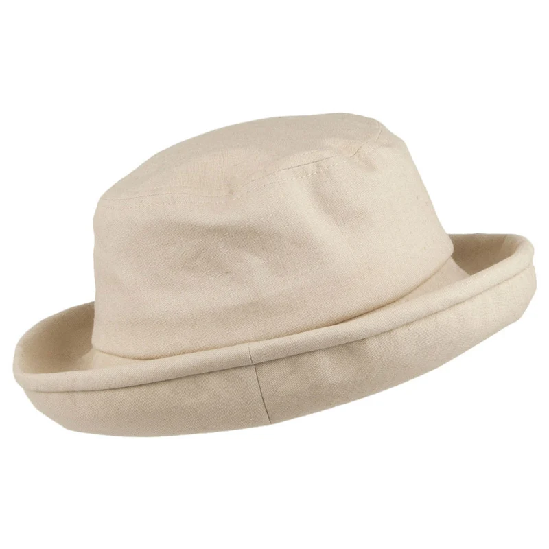 Chapeau Bob Pliable Arbres beige SUR LA TETE - VENTE EN GROS