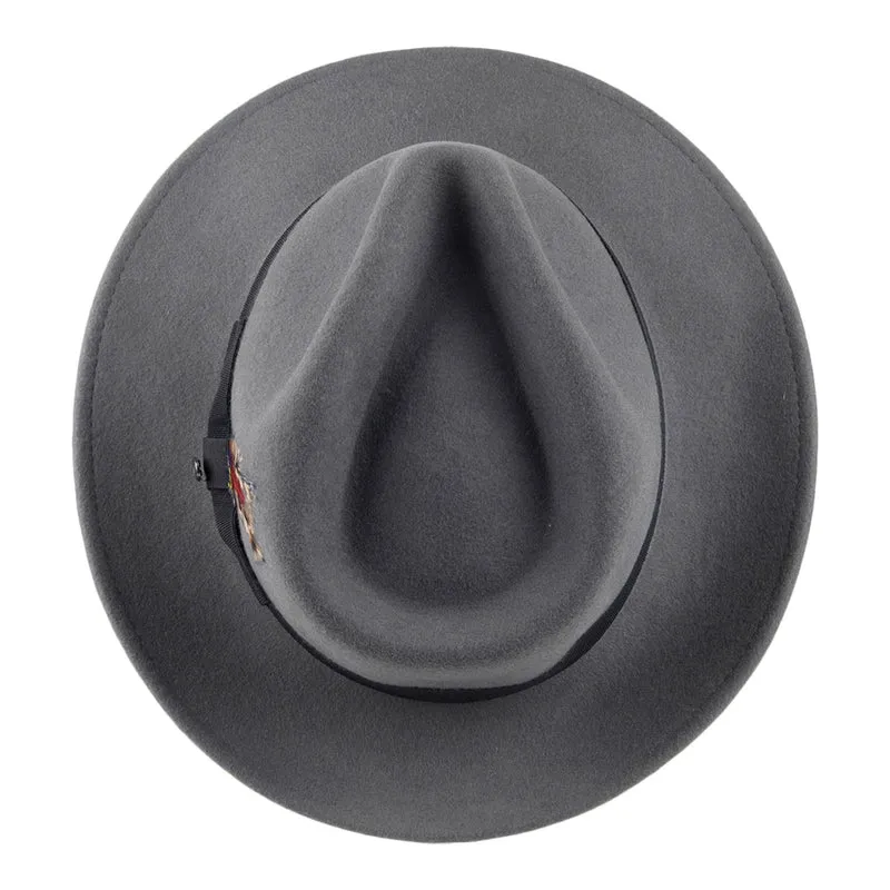 Chapeau Fedora Déformable C-Crown gris JAXON & JAMES - VENTE EN GROS