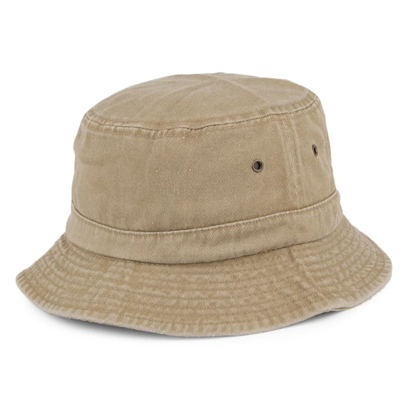 Chapeau Bob Classique Pliable khaki - VENTE EN GROS