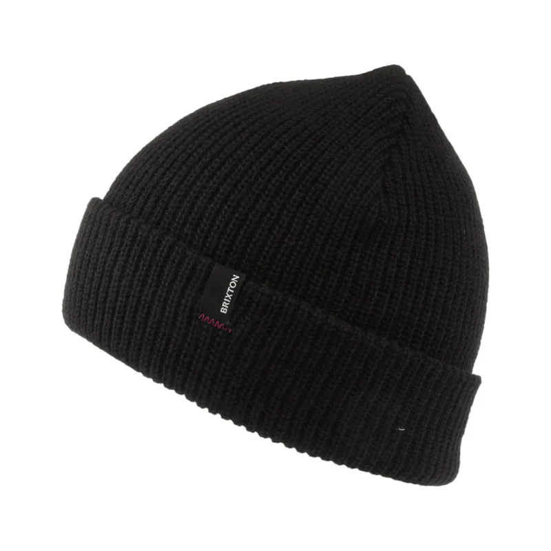 Bonnet à Revers Heist noir BRIXTON