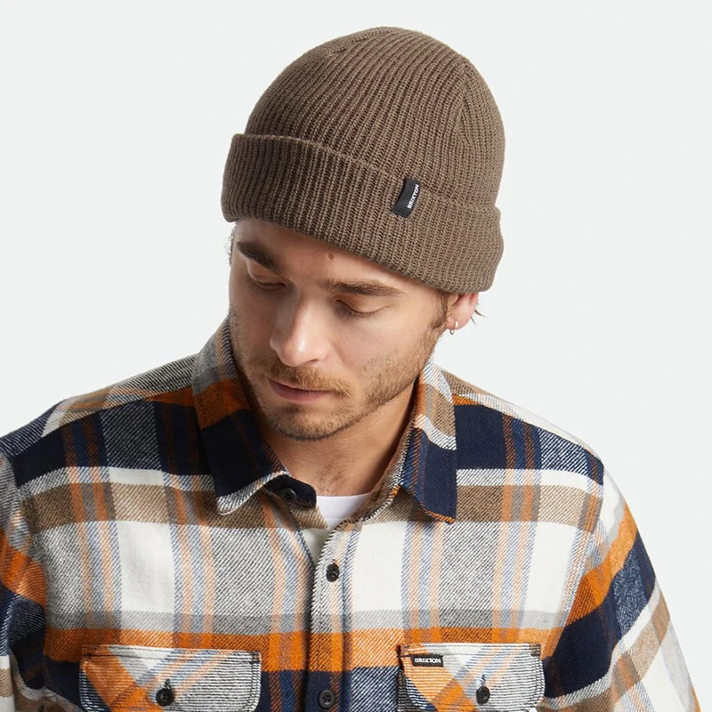 Bonnet à Revers Heist marron BRIXTON