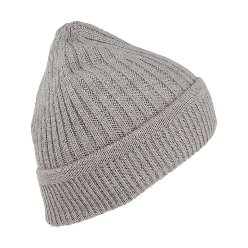 Bonnet Côtelé Solid Rib gris clair TIMBERLAND
