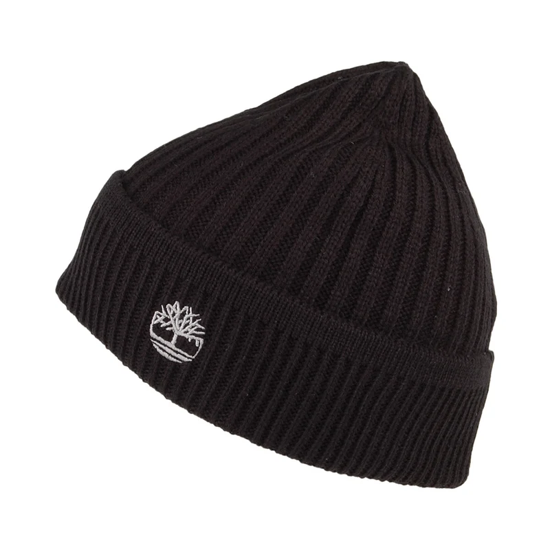 Bonnet Côtelé Solid Rib noir TIMBERLAND