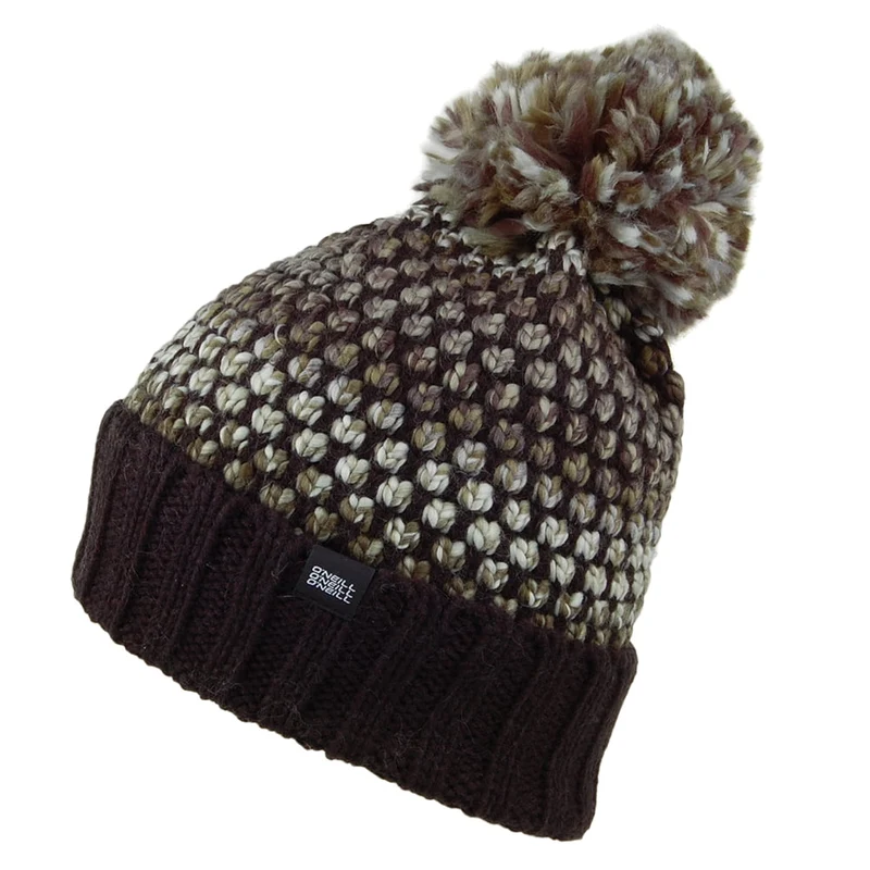 Bonnet à Pompon Crescent noir-gris O'NEILL