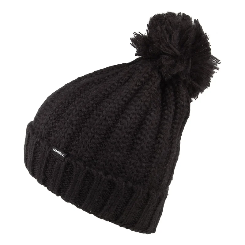 Bonnet à Pompon Tricot Grosse Maille noir O'NEILL