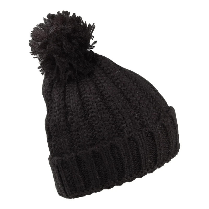 Bonnet à Pompon Tricot Grosse Maille noir O'NEILL