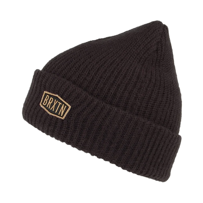 Bonnet Maille Épaisse Malt noir BRIXTON