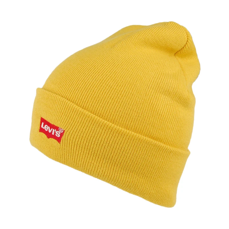 Bonnet Long Red Batwing Embroidery jaune LEVI'S