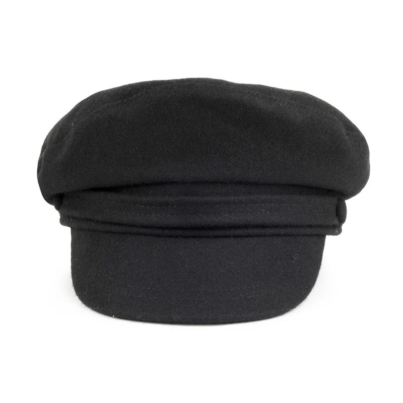 Casquette de Marin en Laine noir JAXON & JAMES - VENTE EN GROS