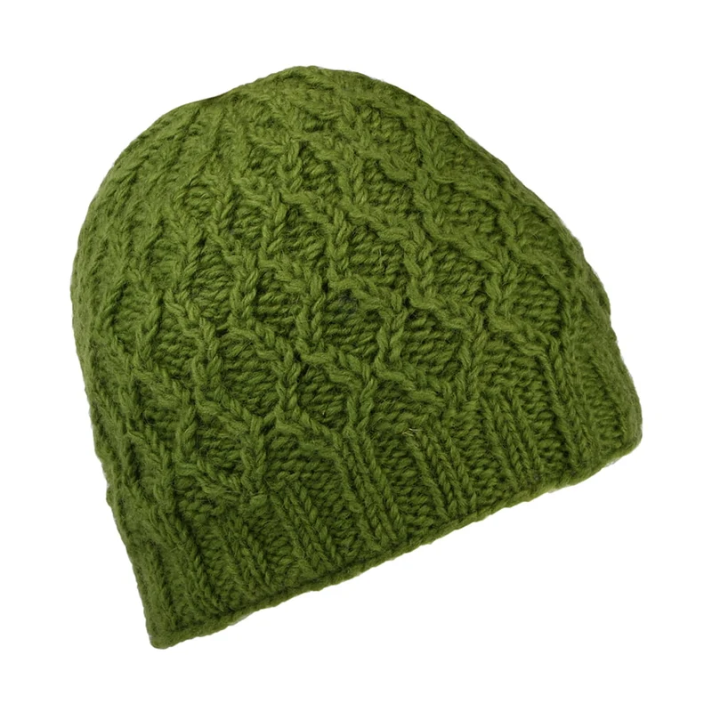 Bonnet à Torsades Brooklyn olive KUSAN
