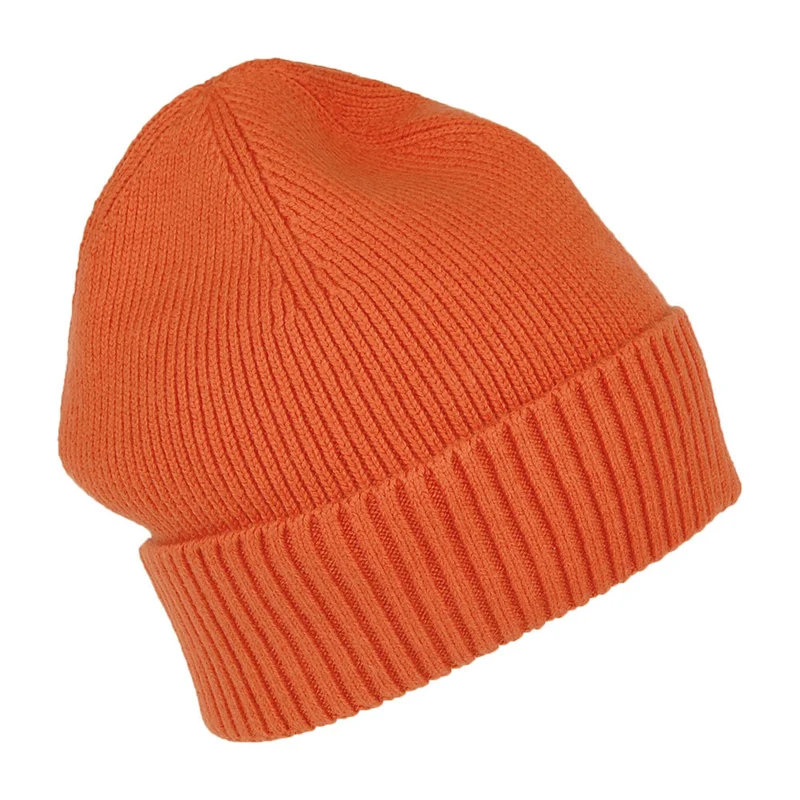 Bonnet en Cotton et Cachemire Pima Essential Flag ocre TOMMY HILFIGER