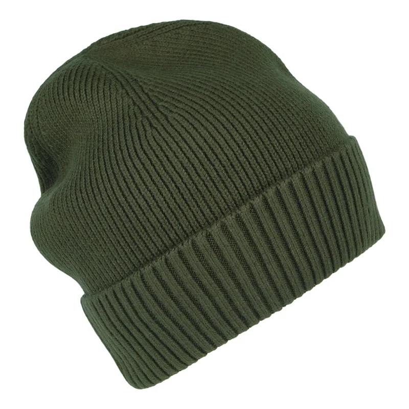 Bonnet en Cotton et Cachemire Pima Essential Flag olive TOMMY HILFIGER
