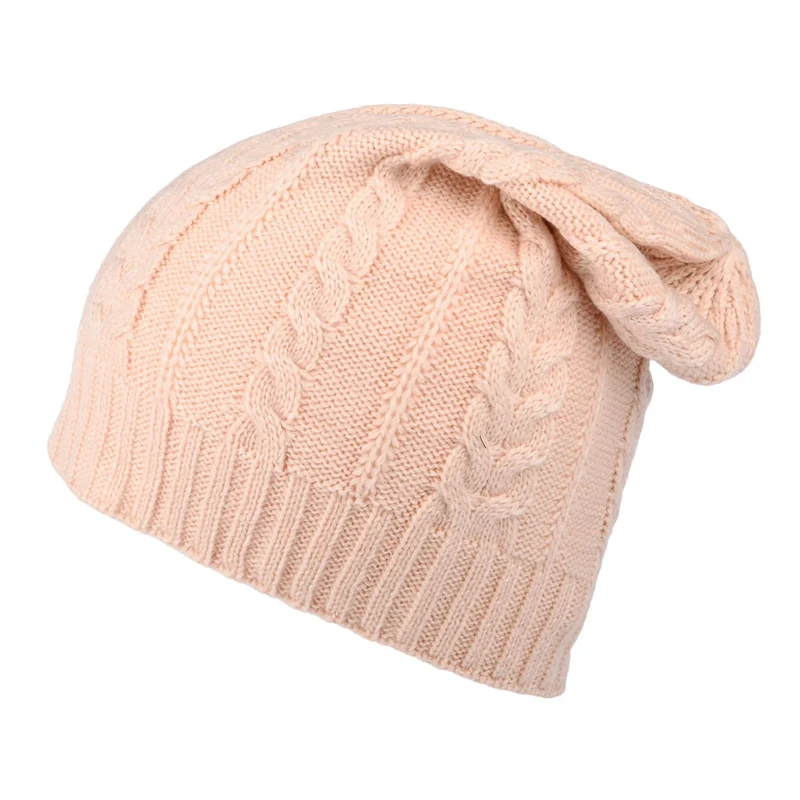 Bonnet Long à Torsades rose TIMBERLAND