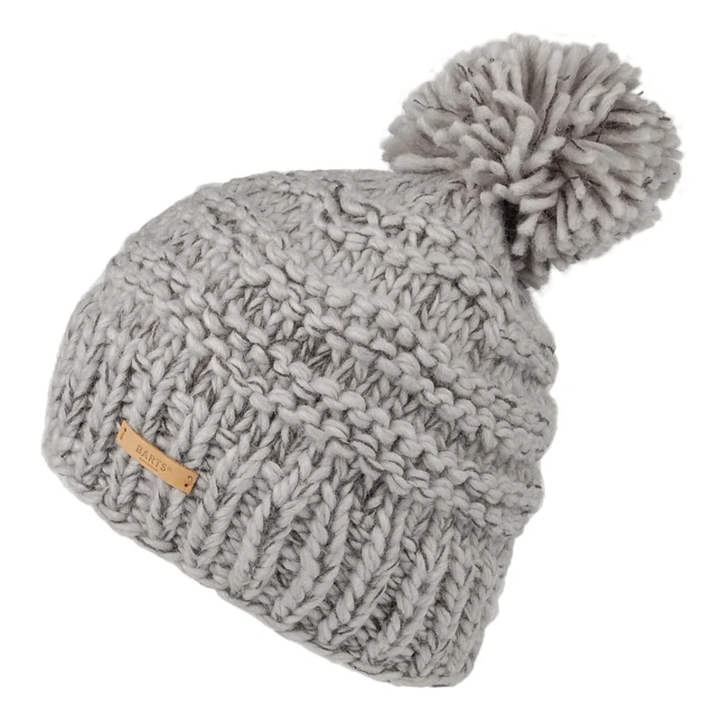 Bonnet à Pompon Jasmin gris BARTS