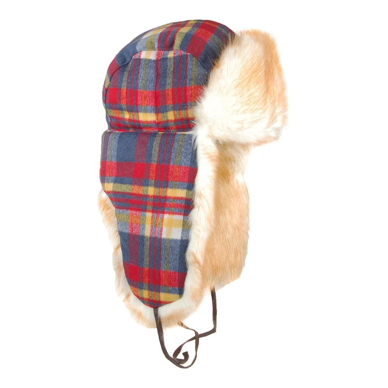 Chapka Massive bleu marine-rouge KANGOL