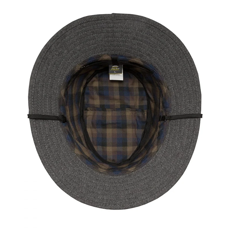 Chapeau en Laine Melton Charter Cold Front anthracite SUNDAY AFTERNOONS