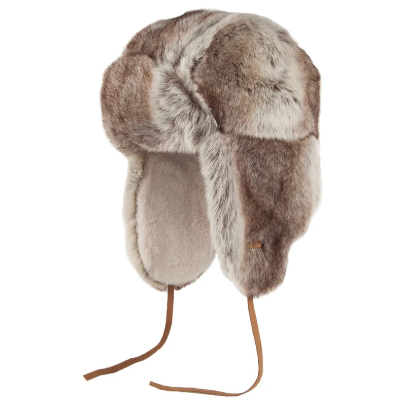 Chapka en Fausse Fourrure Lucerne Bomber gris BARTS