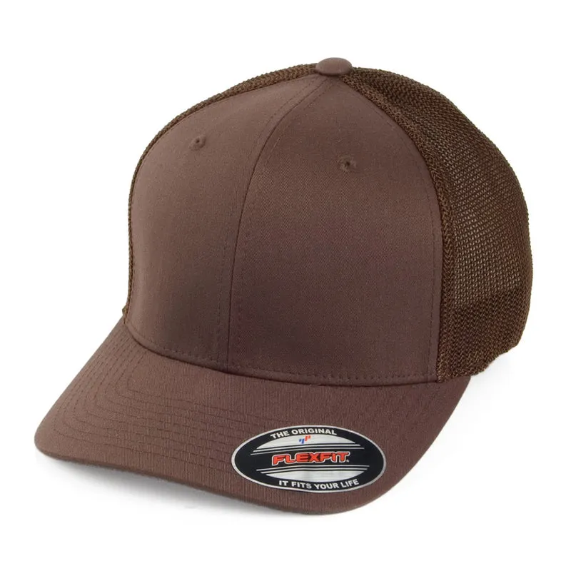 Casquette Trucker Tonale marron FLEXFIT