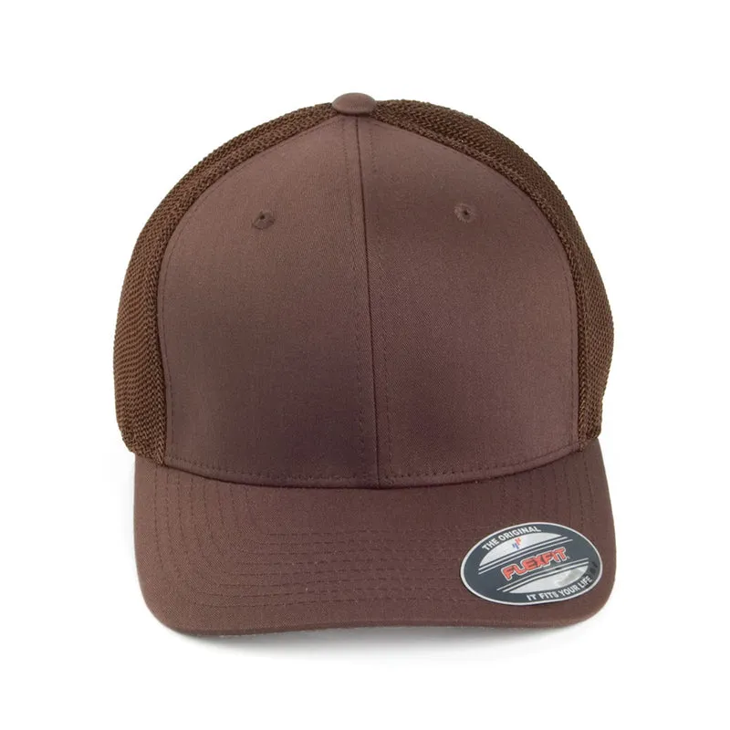 Casquette Trucker Tonale marron FLEXFIT