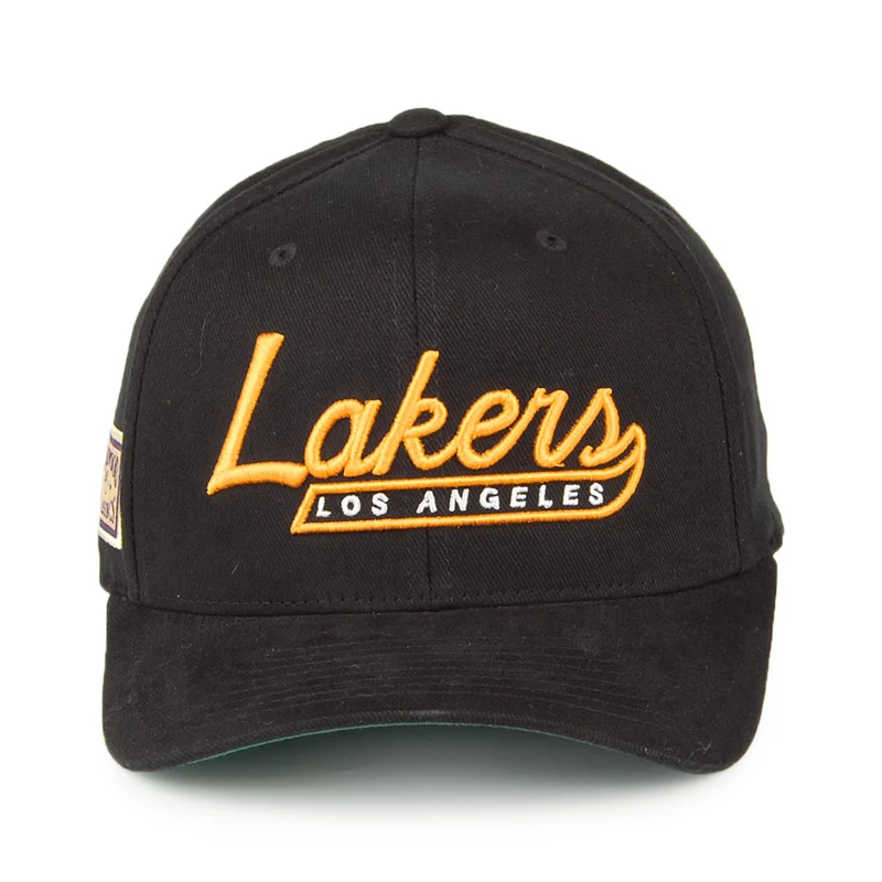 Casquette Snapback NBA Vintage Tailscript 110 L.A. Lakers noir MITCHELL & NESS