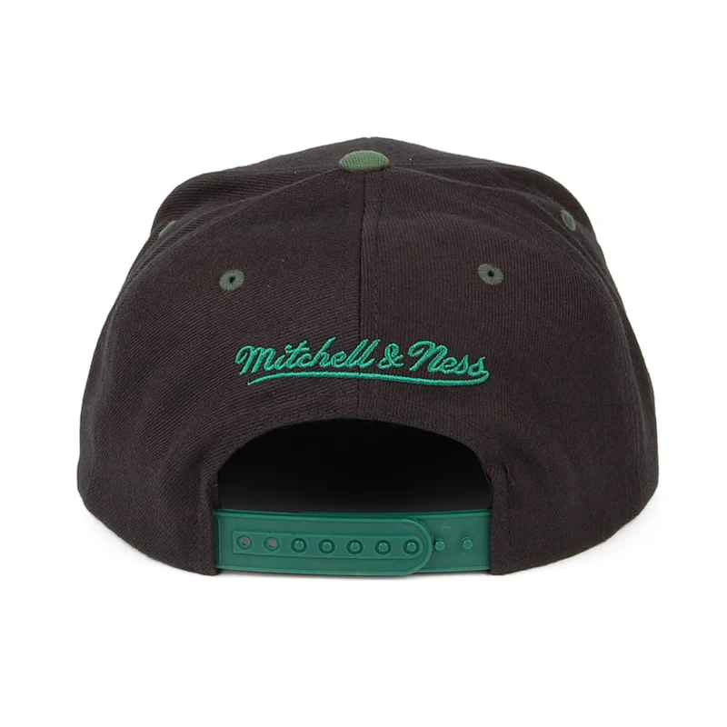 Casquette Snapback NBA Arch 2 Tone Milwaukee Bucks noir-vert MITCHELL & NESS