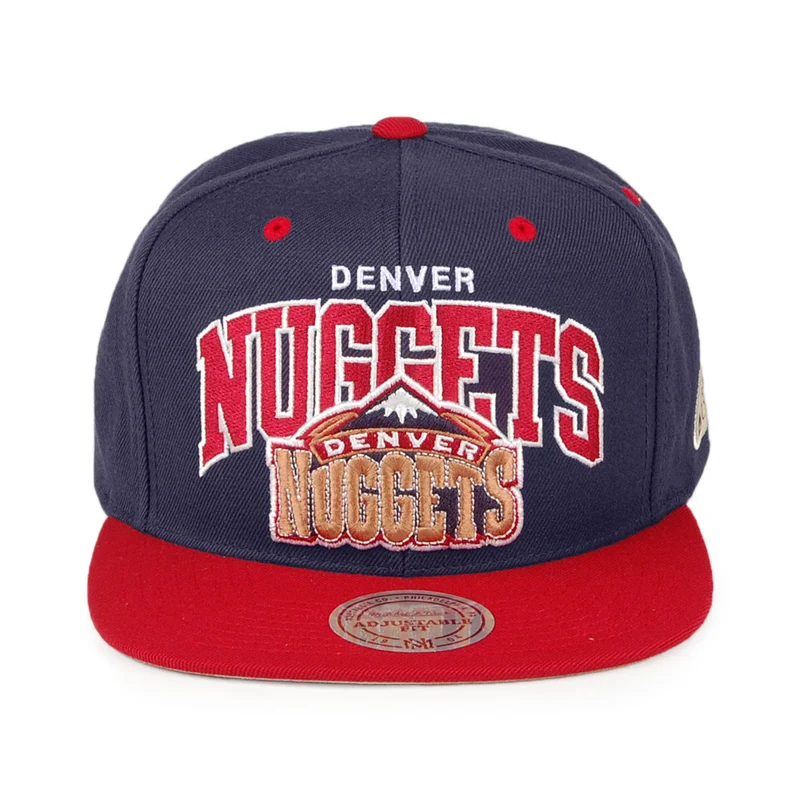 Casquette Snapback NBA Arch 2 Tone Denver Nuggets marine-bordeaux MITCHELL & NESS