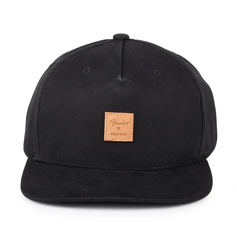 Casquette Snapback Fender Reverb C noir BRIXTON