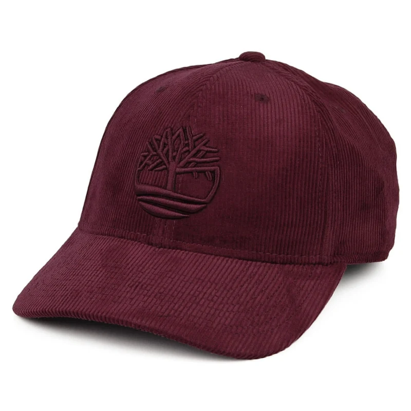 Casquette en Velours Côtelé Logo vin TIMBERLAND