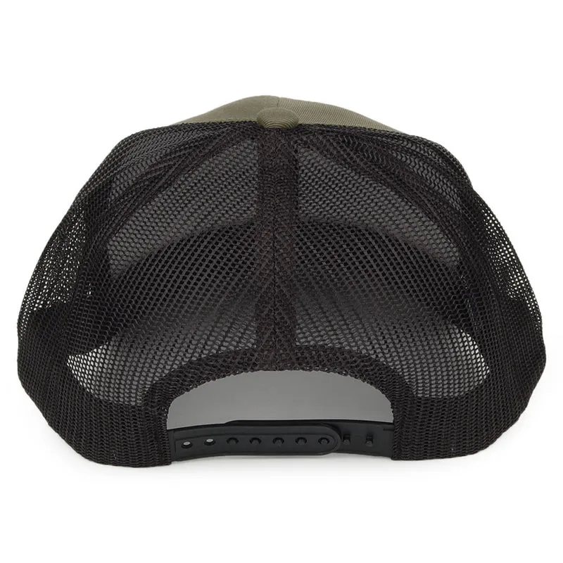 Casquette Trucker en Maille Crest MP olive-noir BRIXTON