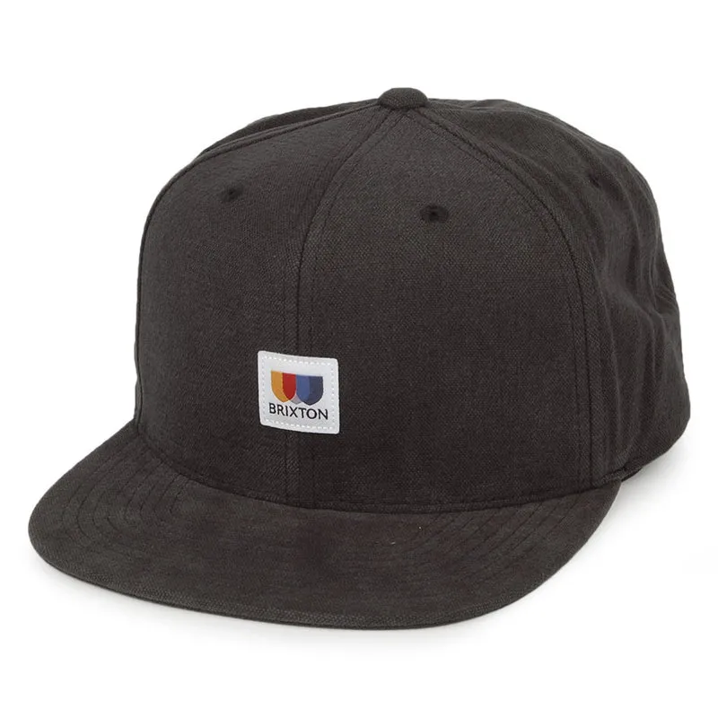 Casquette Snapback Alton MP noir délavé BRIXTON