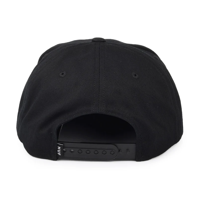 Casquette Snapback Non Structurée Box Logo noir HUF