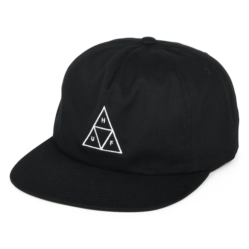 Casquette Snapback Non Structurée Triple Triangle noir HUF
